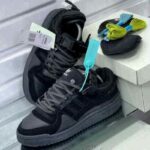 Adidas Forum X Bad Bunny All Black First Copy - Image 3