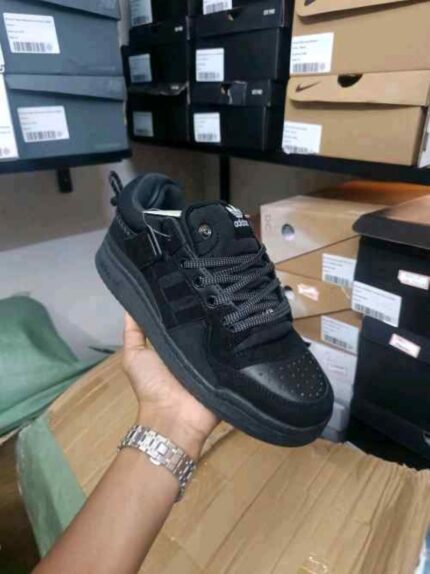 Adidas Forum X Bad Bunny All Black First Copy