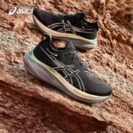 Asics Gel-Nimbus 26 Platinum Black Champagne 1150 First Copy - Image 3