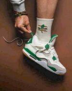 Nike air jordan 4 pine green first copy - Image 3