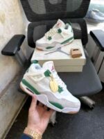 Nike air jordan 4 pine green first copy - Image 2
