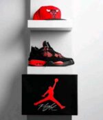 Nike air jordan 4 red First copy - Image 3