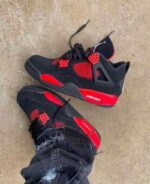 Nike air jordan 4 red First copy - Image 2