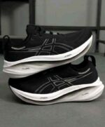 ASICS Gel Nimbus 26 Graphite Grey – Premium First Copy Running Shoes - Image 2