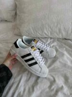 Adidas Superstar White Black – Premium First Copy - Image 5