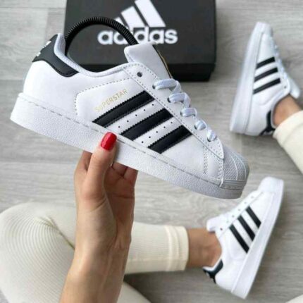 Adidas Superstar White Black First Copy