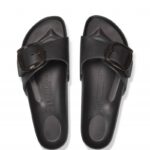 Birkenstock Madrid Big Buckle EVA Black – Premium First Copy