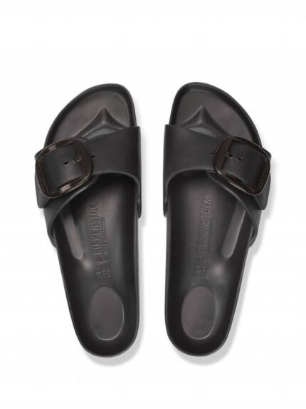Birkenstock Madrid Big Buckle EVA Black – Premium First Copy