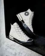 Converse Chuck 70 High Natural Ivory Black – Premium First Copy Sneakers - Image 4