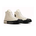Converse Chuck 70 High Natural Ivory Black – Premium First Copy