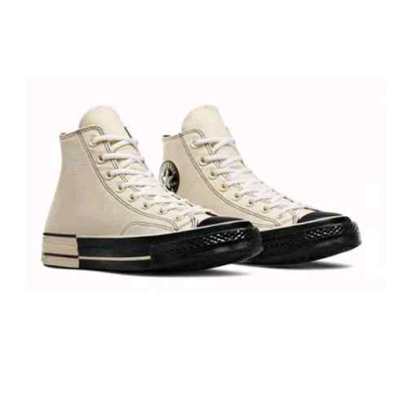 Converse Chuck 70 High Natural Ivory Black – Premium First Copy