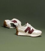 New Balance NB 327 Burgundy | First Copy Sneakers - Image 6