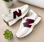 New Balance NB 327 Burgundy | First Copy Sneakers - Image 3