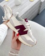 New Balance NB 327 Burgundy | First Copy Sneakers - Image 2