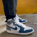 Nike Air Jordan 1 True Blue Semi UA First Copy Sneakers