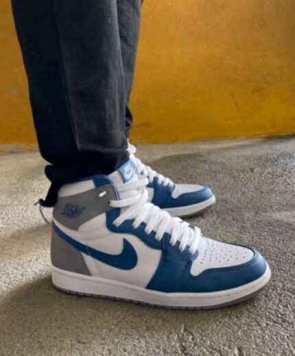 Nike Air Jordan 1 True Blue Semi UA First Copy Sneakers
