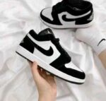 Nike Jordan 1 Low Panda Black (First Copy) - Image 2