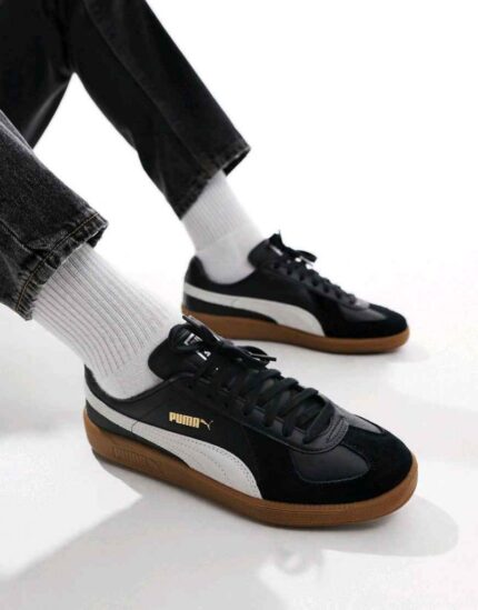 Puma Army Club Era Black White – First Copy Sneakers