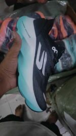 Skechers SKX Aero Burst Black Green – Premium First Copy Running Shoes - Image 4