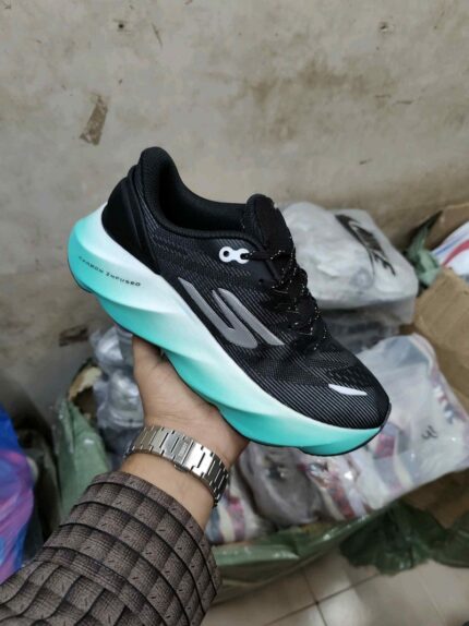 Skechers SKX Aero Burst Black Green – Premium First Copy
