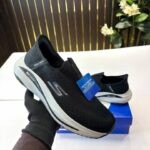 Skechers Slip-ins Max Cushion Black White – Premium First Copy