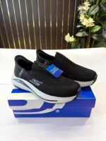 Skechers Slip-ins Max Cushion Black White – Premium First Copy Walking Shoes - Image 3
