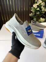 Skechers Slip-ins Max Cushion Grey Silver – Premium First Copy Walking Shoes - Image 2
