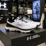 Under Armour Charged Bandit Trail 2 White & Black – Premium First Copy