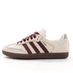 adidas samba wonder white maroon first copy main