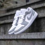 Nike Jordan Retro 1 Low Wolf Grey – First Copy
