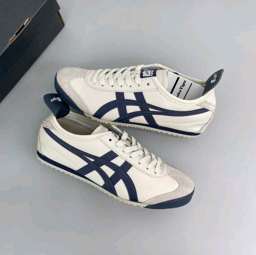 6a98602018dfb.jpeg Onitsuka Tiger Mexico 66 Cream Navy – First Copy - Image 1