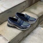 New Balance 1906L Silver Metallic Navy Loafer – First Copy