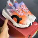 On Cloudboom Strike White Flame with Extra Cloud Insole – First Copy